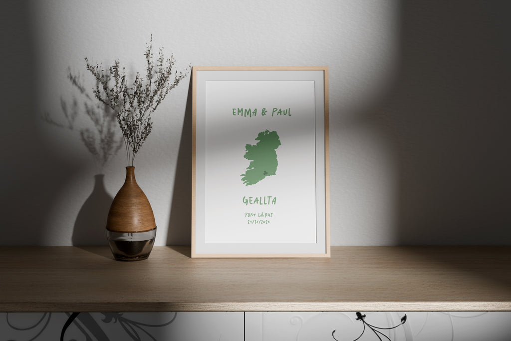 Irish Personalised Engagement Gift