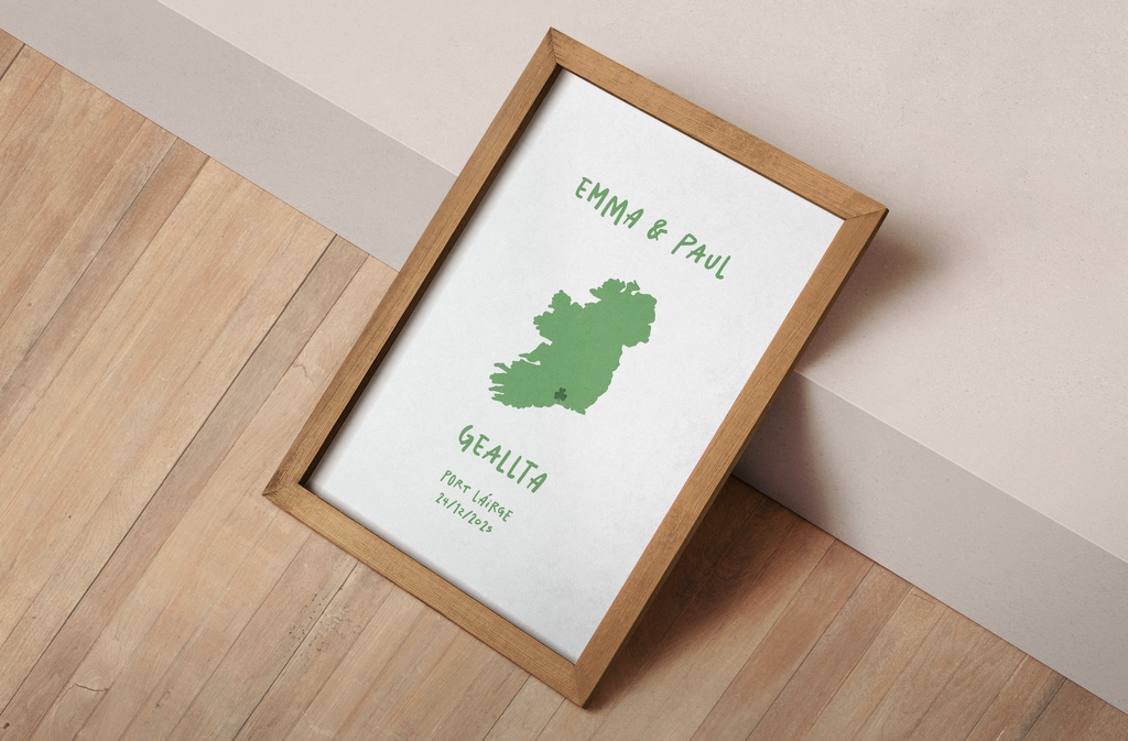 Irish Personalised Engagement Gift