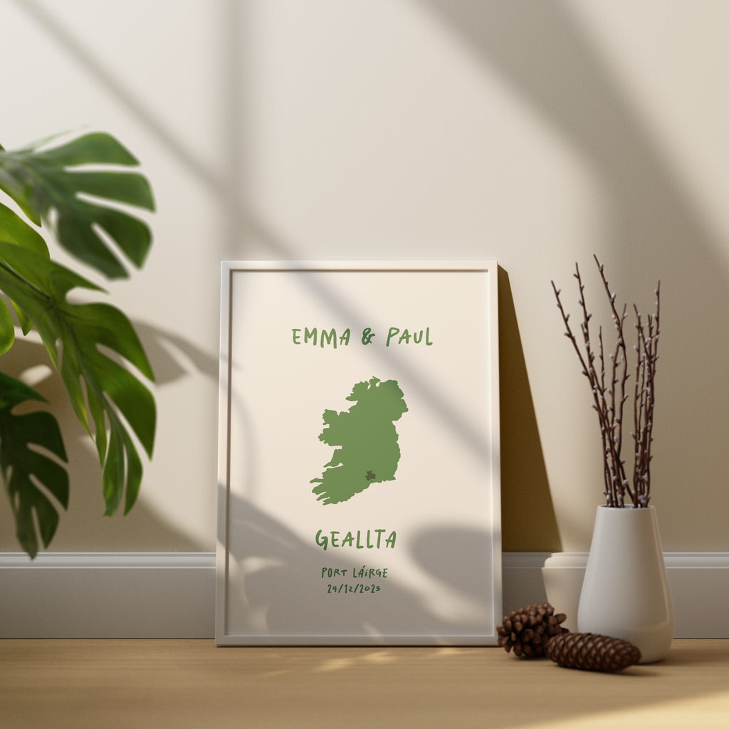 Irish Personalised Engagement Gift