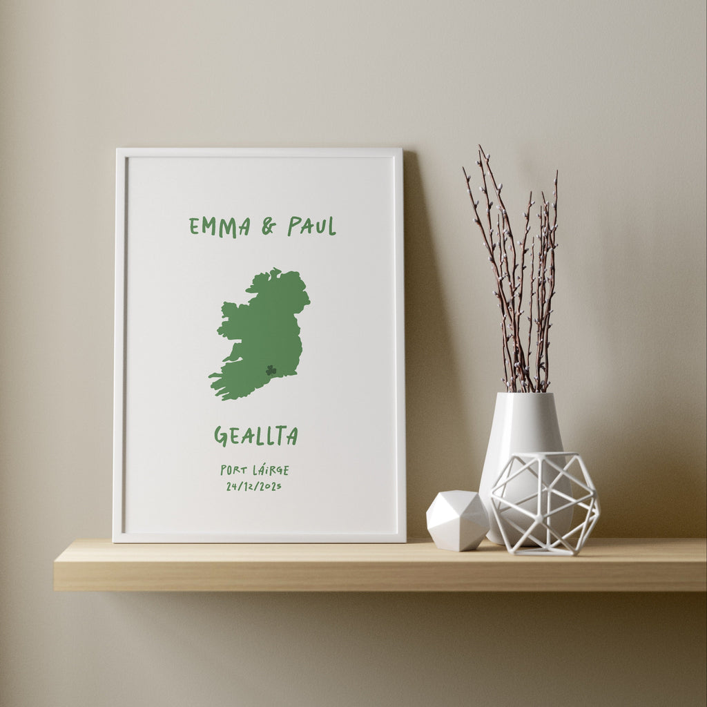 Irish Personalised Engagement Gift