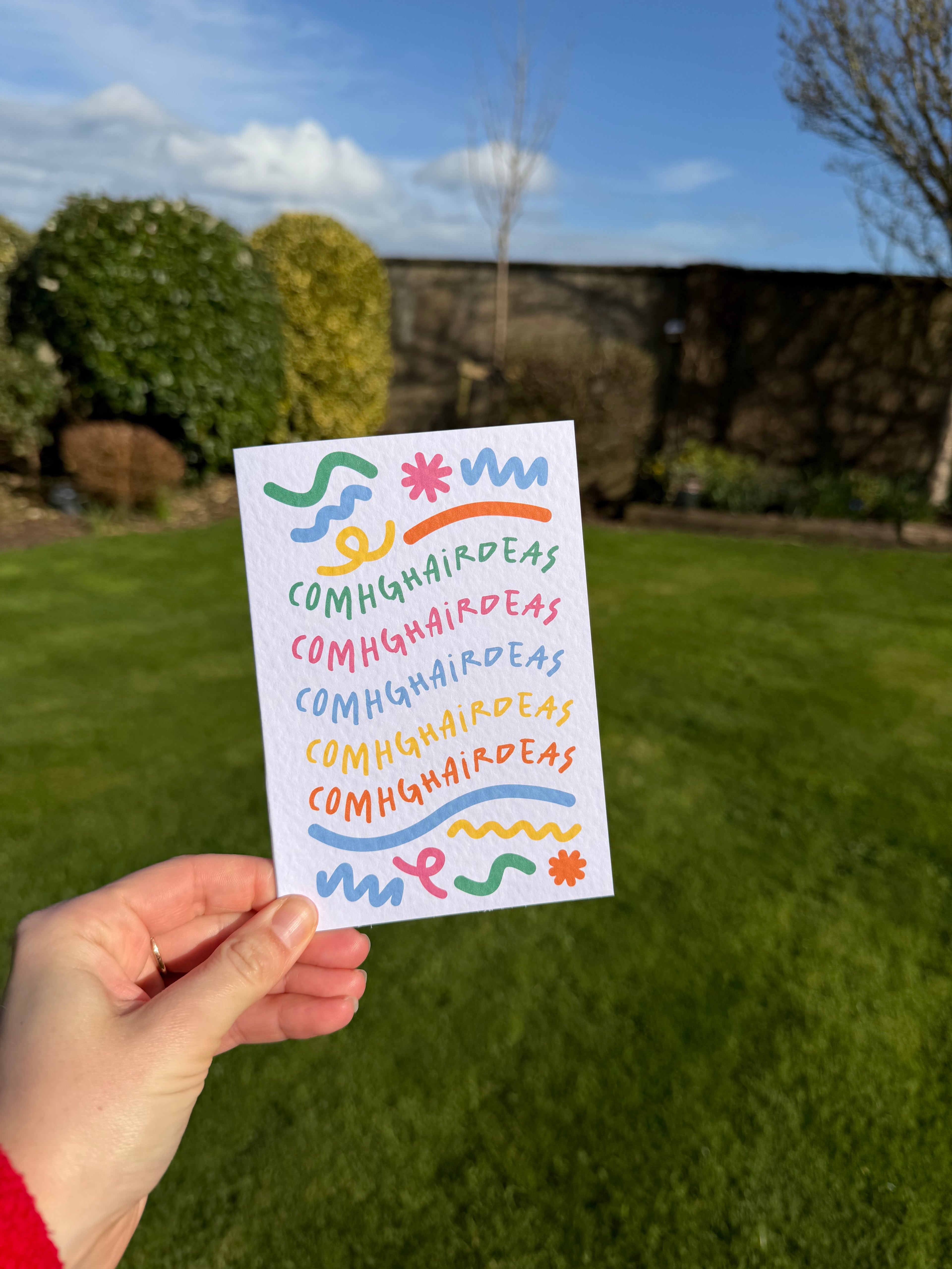 Comhghairdeas | Congratulations | Irish Greeting Card