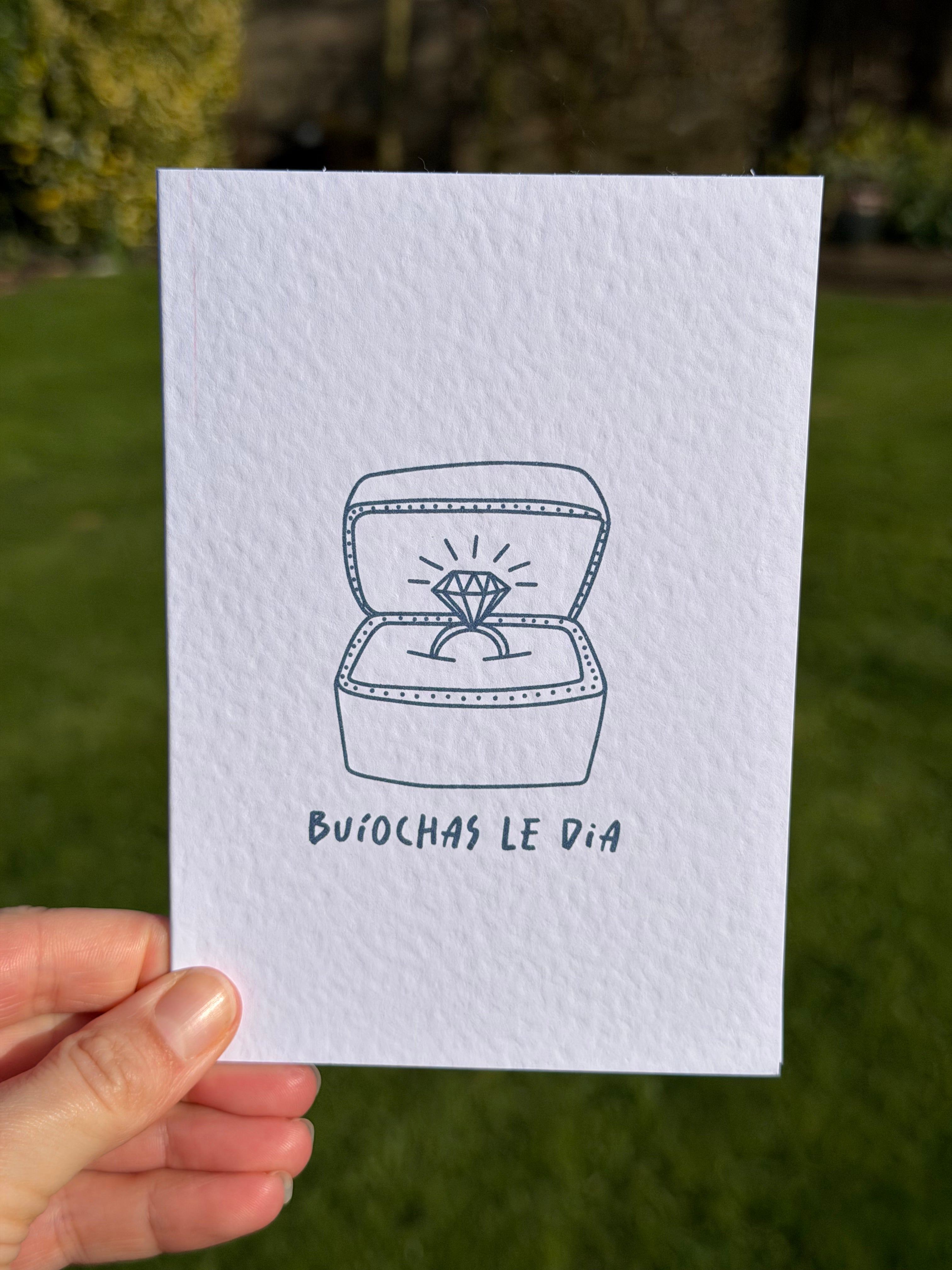 Engagement Card | Buíochas Le Dia | Irish Greeting Card