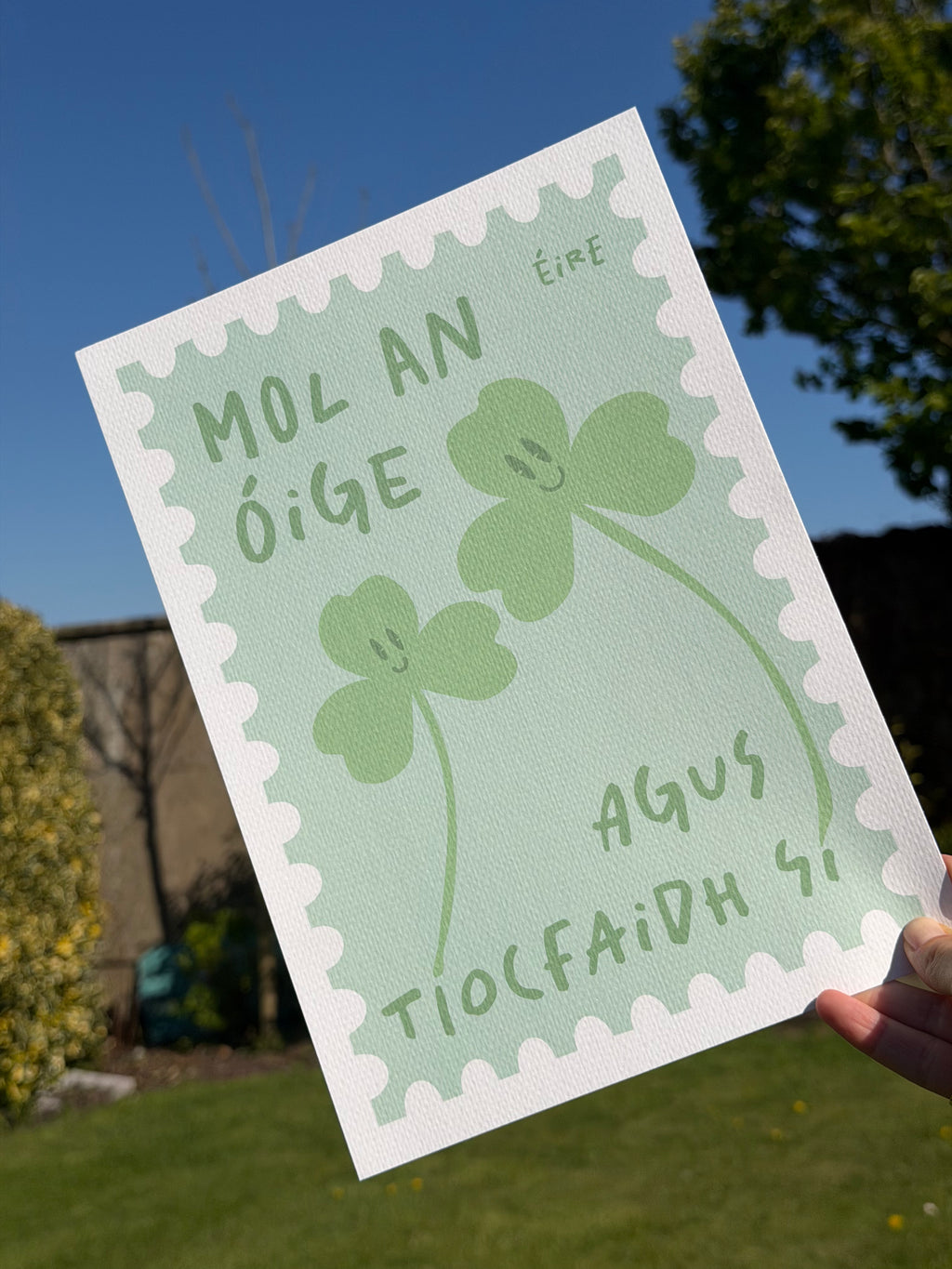 Mol an óige agus tiocfaidh sí | Irish Seanfhocail Print | Gaeilge Print