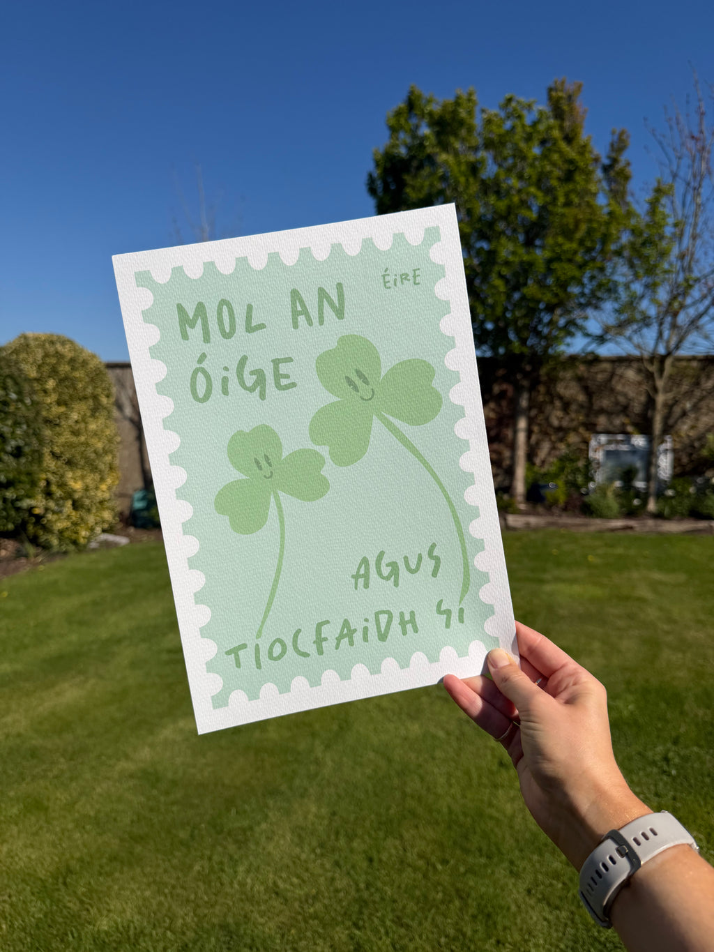 Mol an óige agus tiocfaidh sí | Irish Seanfhocail Print | Gaeilge Print