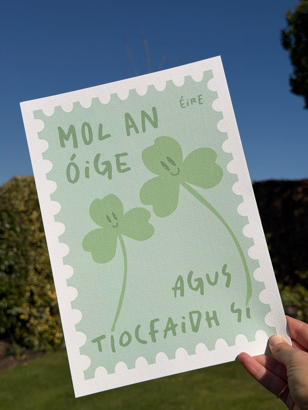 Mol an óige agus tiocfaidh sí | Irish Seanfhocail Print | Gaeilge Print
